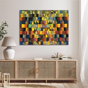 Canvas print Once emerged from the gray of the night Klee Paul Framed canvas View 1 2