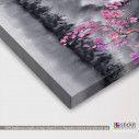 Canvas print Spring Japanese scenery,  3 panels, detail
