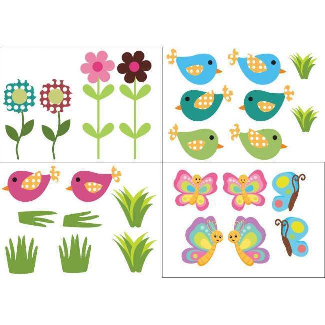 Kids wall stickers Cute Africa, additional stickers