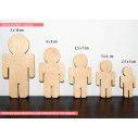Wooden Boy decorative figure