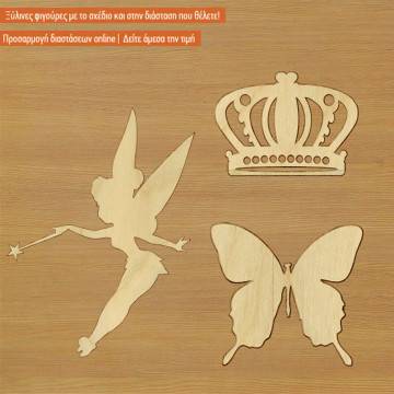 Ξύλινες φιγούρες στην διάσταση που θέλετε