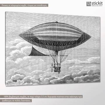 Canvas print Airship 2