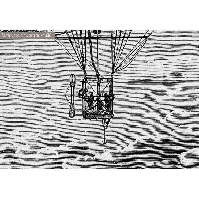 Canvas print Airship, detail