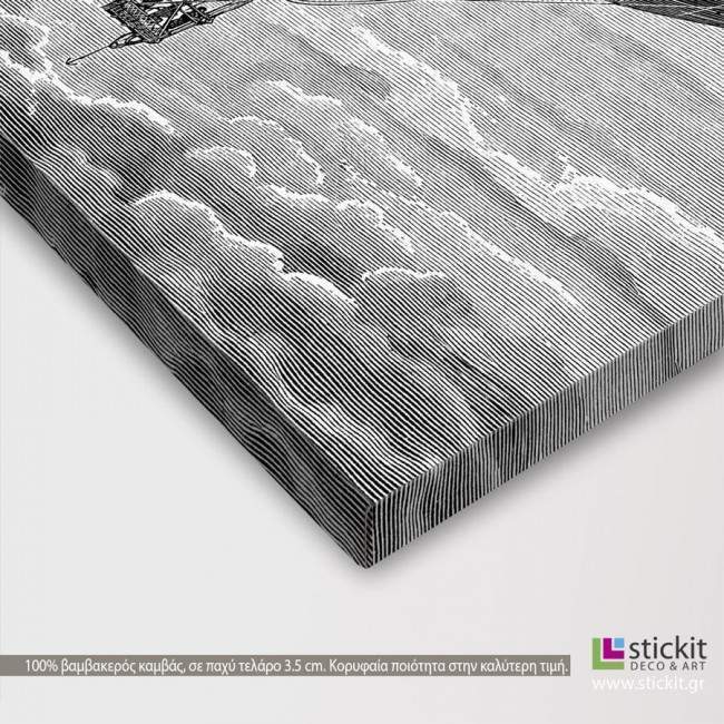 Canvas print Airship