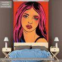 Wallpaper Pop art girl