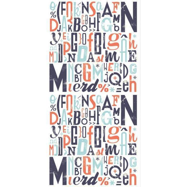 Door sticker Typography V