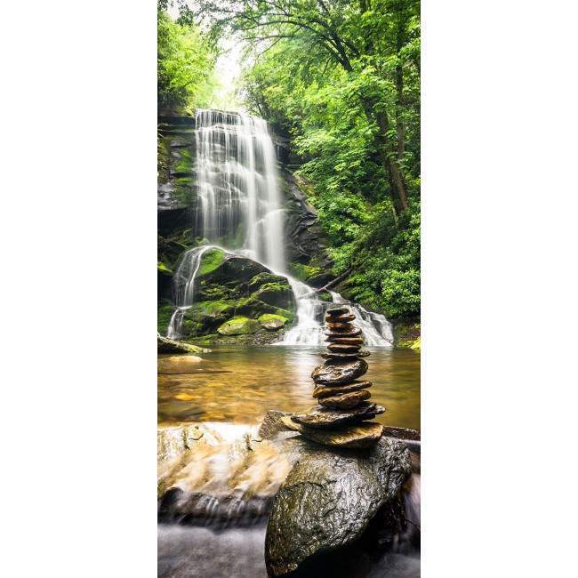 New Zealand falls , αυτοκόλλητο πόρτας, ντουλάπας , αυτοκόλλητο πόρτας, ντουλάπας