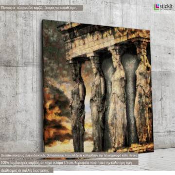 Canvas print Caryatids I 2