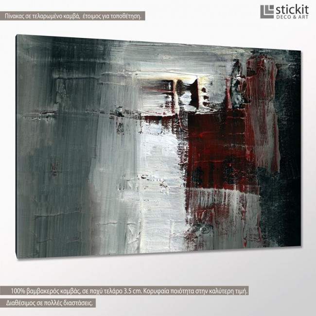 Canvas print Decisions, side