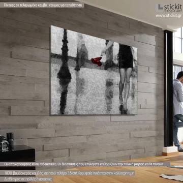 Πίνακας σε καμβά Red heels