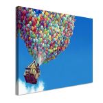 Canvas print Balloon house Framed canvas View 4