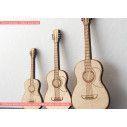 Wooden Acoustics guitardecorative figure