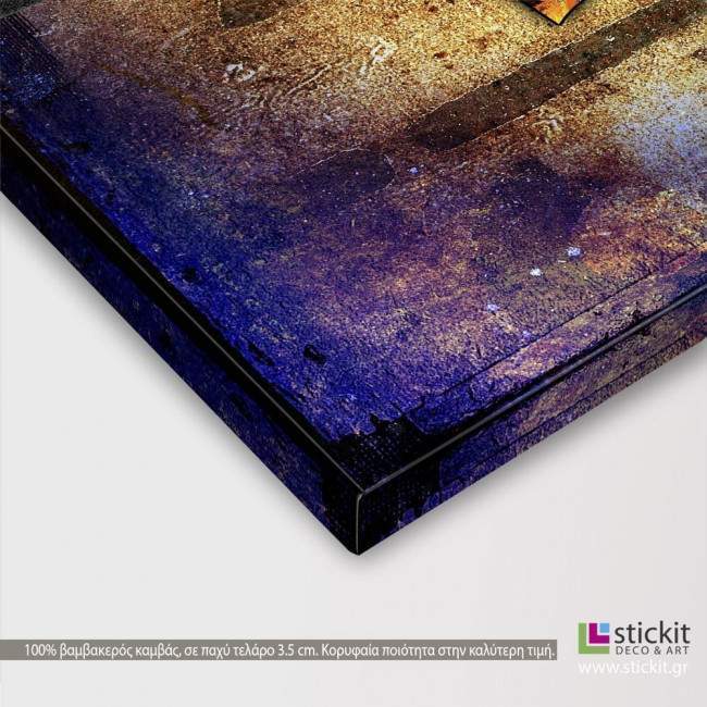 Canvas print Africa vintage, detail