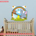 Kids wall stickers Seesaw
