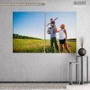Your photo 2 panels canvas print