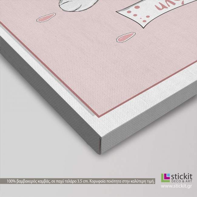 Kids canvas print It's a girl