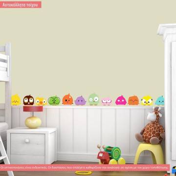 Wall stickers Cartoon birds