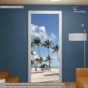 Door sticker Dream beach
