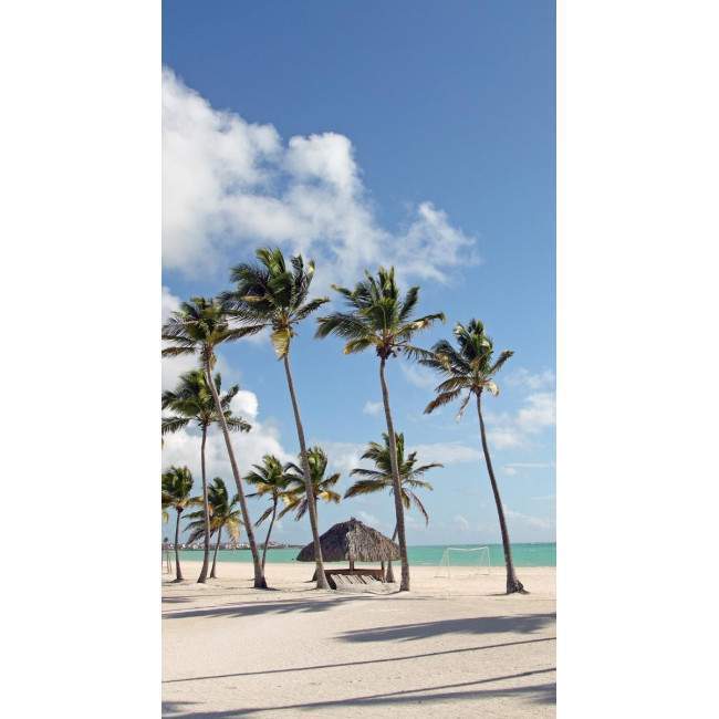 Door sticker Dream beach