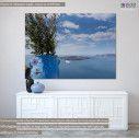 Canvas print Santorini View from Fira