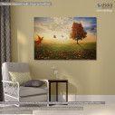 Canvas print  Maple tree in autumn