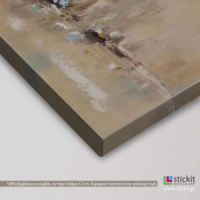 Canvas print Port abstraction, side