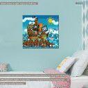Kids canvas print Pirate ship