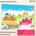 Kids canvas print The princess