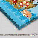 Kids canvas print Noah's ark