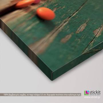 Canvas print Smarties in jar 2