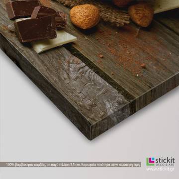 Canvas print Hot chocolate Framed canvas View 1 2