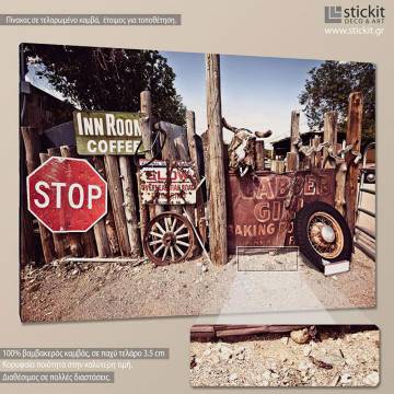 Canvas print Route 66