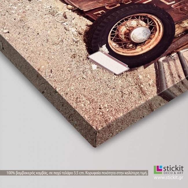 Canvas print Route 66, side