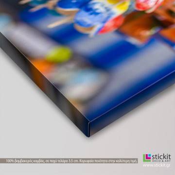 Canvas print Hanging village 2