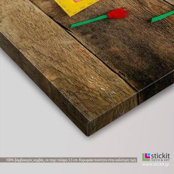 Canvas print Little houses 2