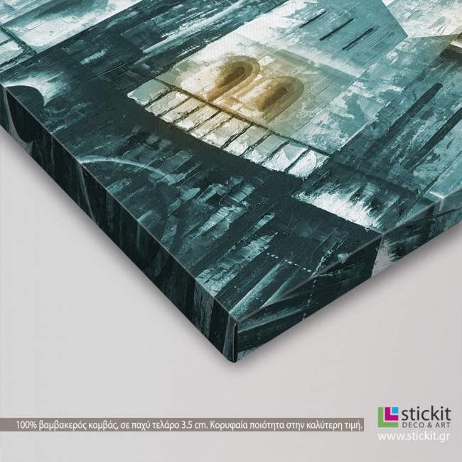 Canvas print Old Prague, side