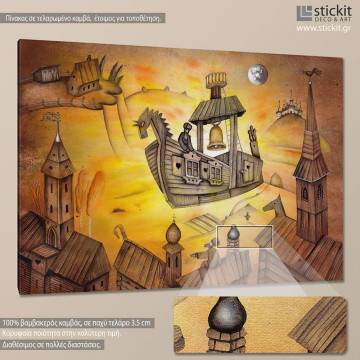 Canvas print Russian landscape