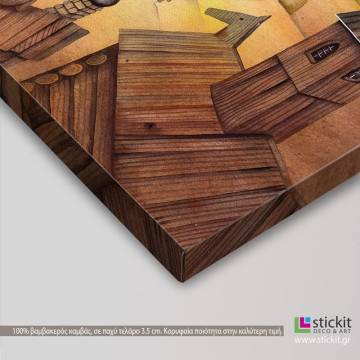 Canvas print Russian landscape 2