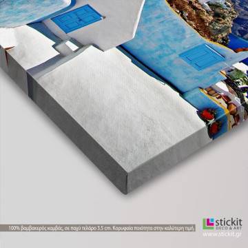 Canvas print Colors of Greece - Santorini 2