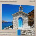 Canvas print Andros island