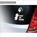 Baby car sticker Baby darth on Board