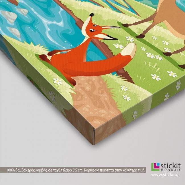 Kids canvas print Countryside