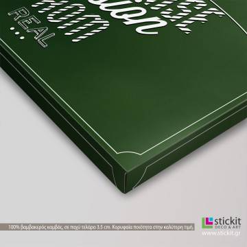 Canvas print I am fearless 2