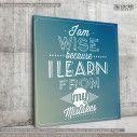 I am wise... canvas print