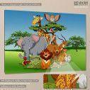 Kids canvas print Jungle friends
