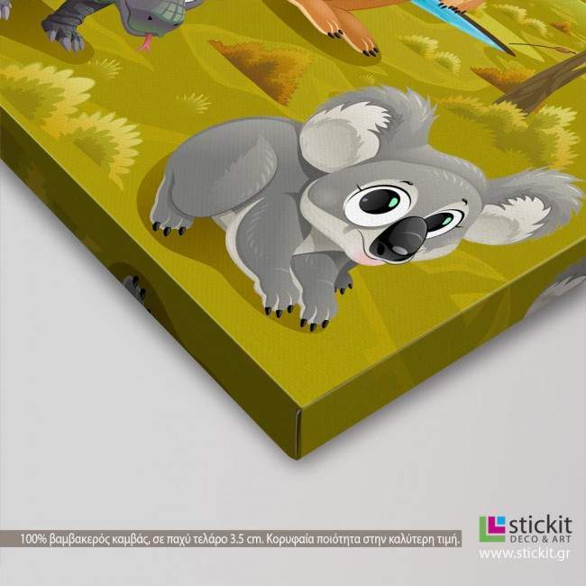 Kids canvas print Friends in Australia