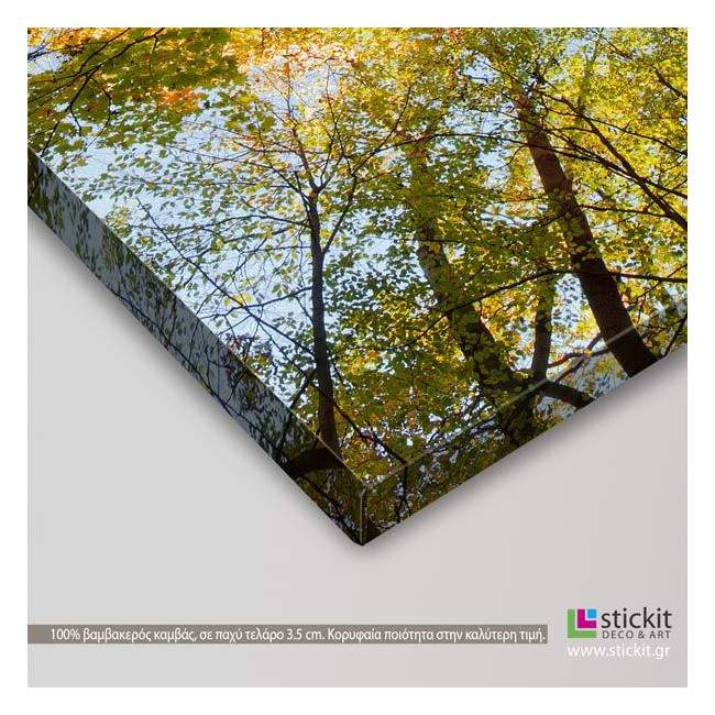 Canvas print End of summer, side