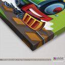 Kids canvas print Steaming train