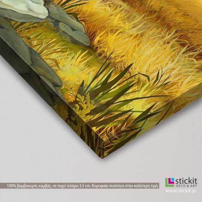 Kids canvas print Lion couple