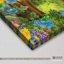 Kids canvas print Forest scene